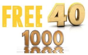 Free40 in Gold 1000