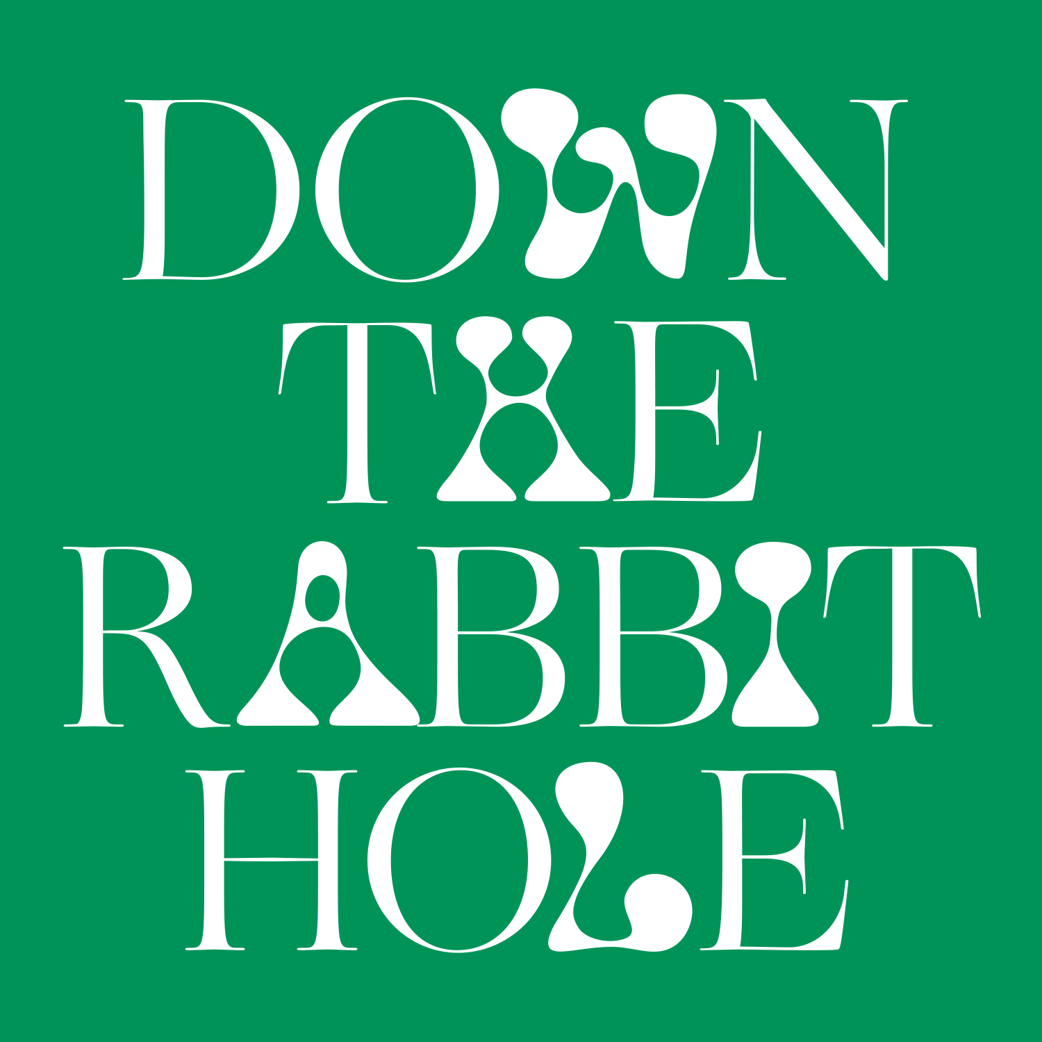downtherabbithole_logo_groen